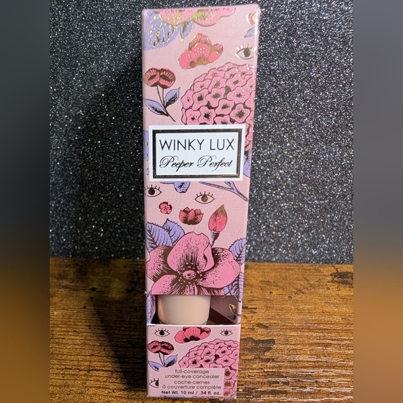 WINKY LUX Other - Winky Lux Peeper Perfect Full Coverage Under Eye Concealer 10ml  Light Beige